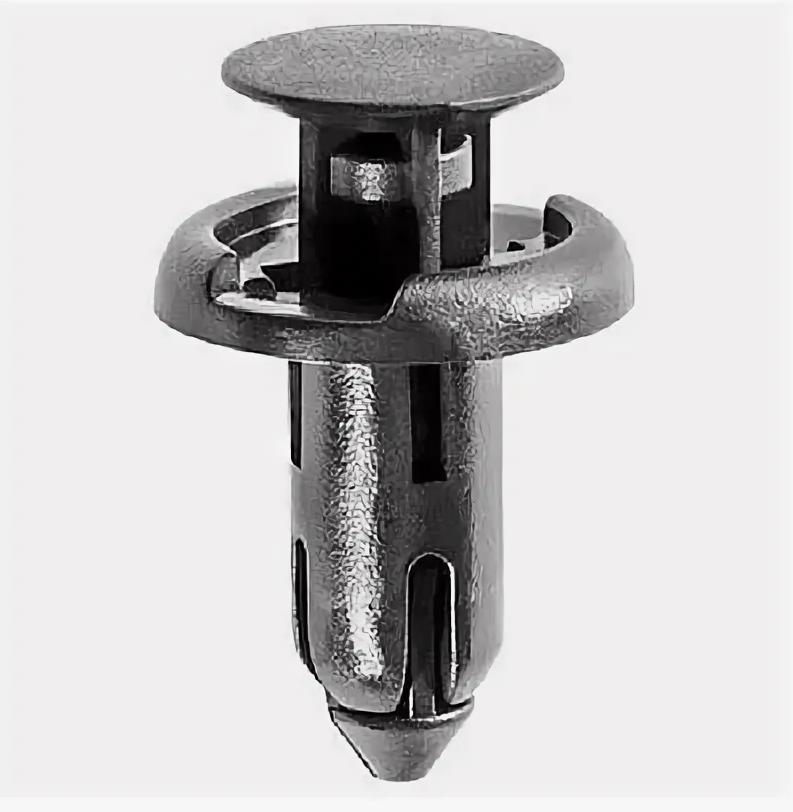 Клипса пластиковая для Acura, Honda ОЕМ: 90505SX0003, WW5728, BE1862, YL1186, 91505SM4003, 90505SM4003, HQ90505SX0003. (брызговики, бампер, защита).