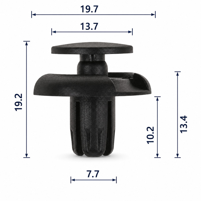 Клипса пластиковая для Acura, Honda, Mercedes ОЕМ: 91501S04003, A0009914940. (подкрылки, брызговики). Клипса пластиковая для Acura, Honda, Mercedes ОЕМ: 91501S04003, A0009914940. (подкрылки, брызговики).
